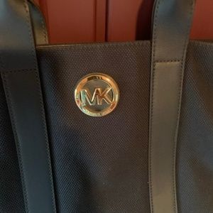 Navy blue Michael Korrs purse